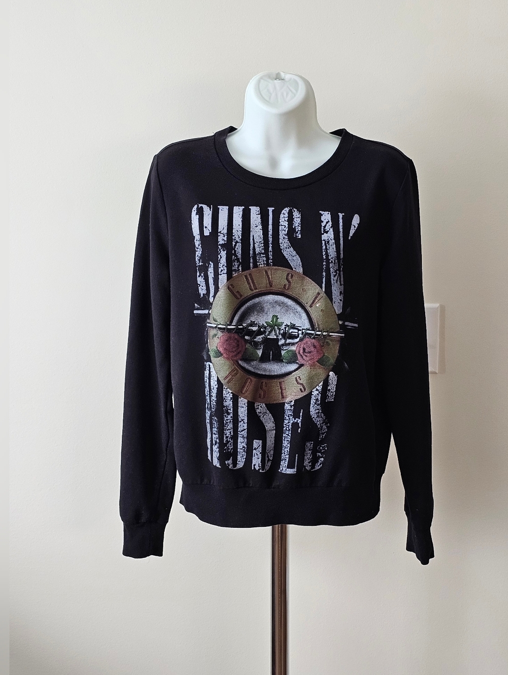 C'est Toi Guns N Roses Sweatshirt Black Size Large But Fits Like A Medium